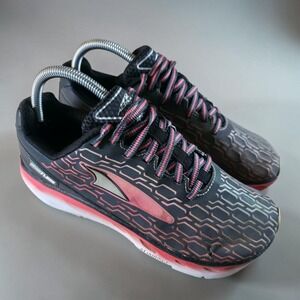 Altra Impulse Flash Womens Size 8 Running Shoes Gray Pink Holo Athletic Sneakers